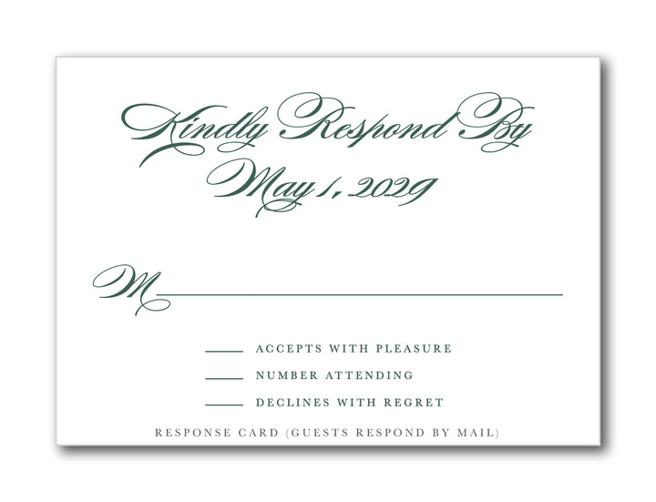 The Andrea Wedding Invitation