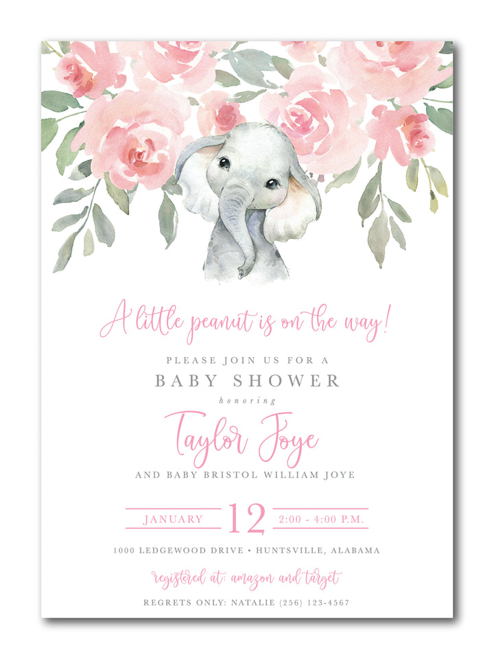 The Taylor Baby Shower Invitation