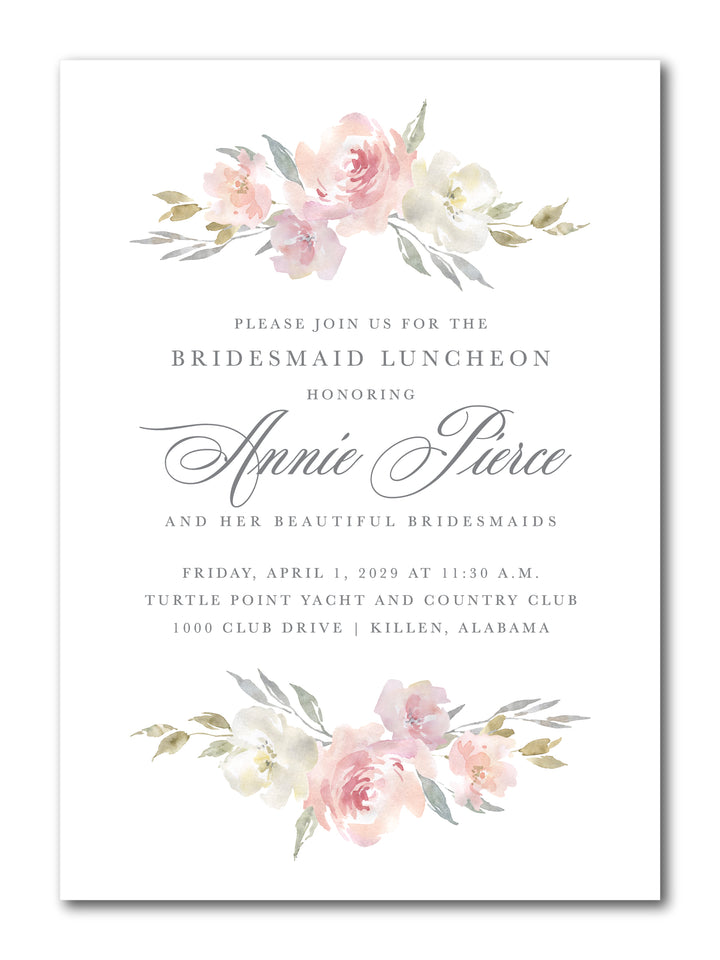 The Annie Bridal Shower Invitation