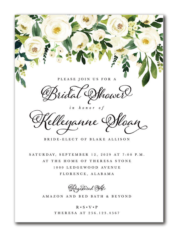 The Kelleyanne Bridal Shower Invitation