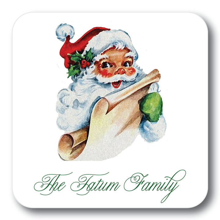 The Tatum Family Christmas Coaster