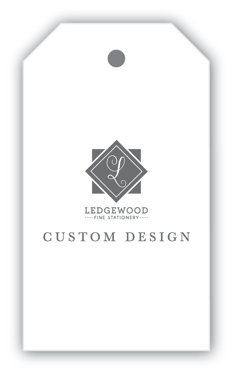 Custom Design Christmas Gift Tag