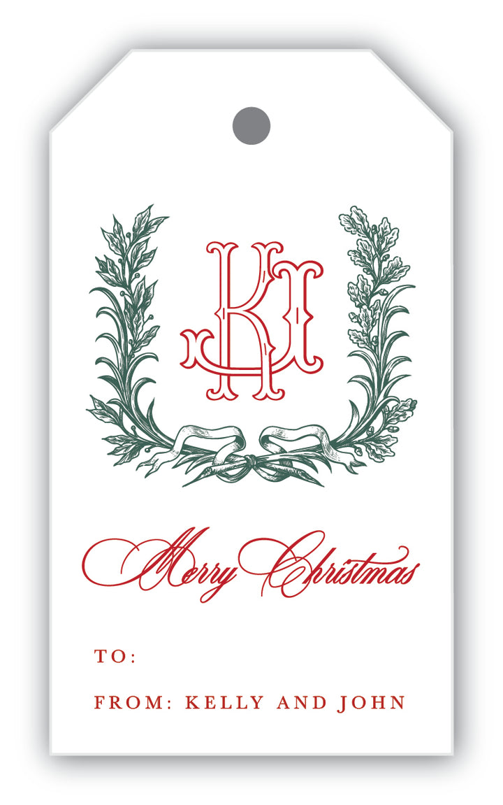 The Kelly Christmas Gift Tag