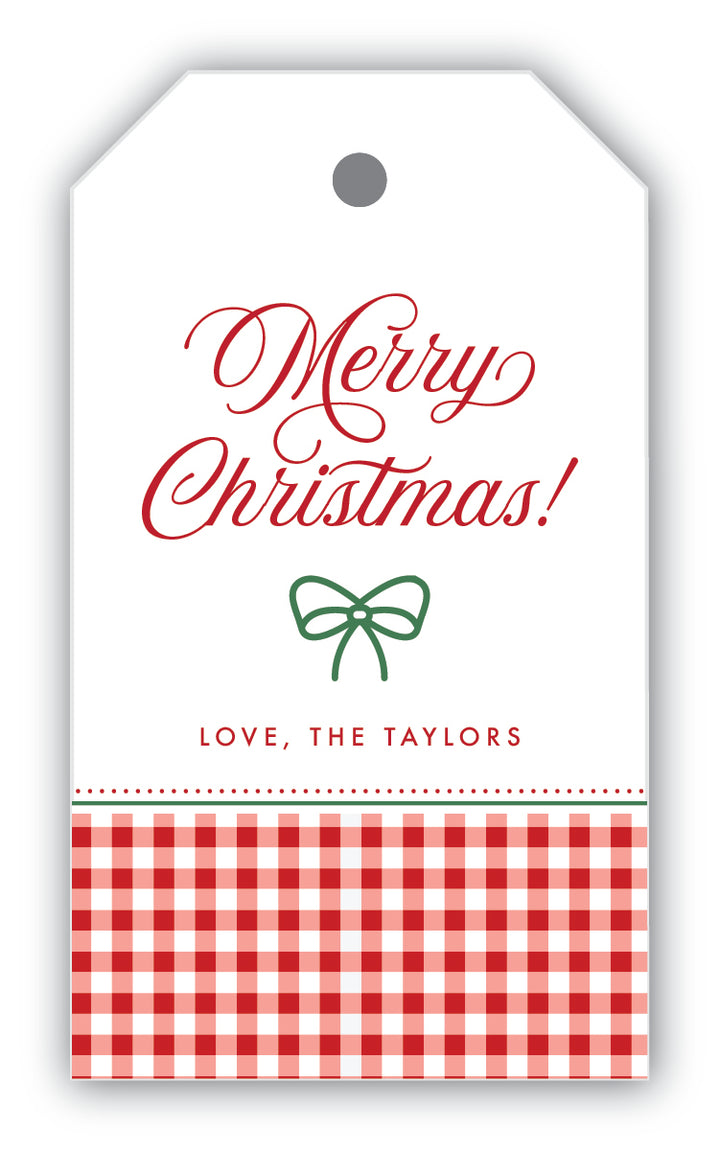 The Taylors Christmas Gift Tag