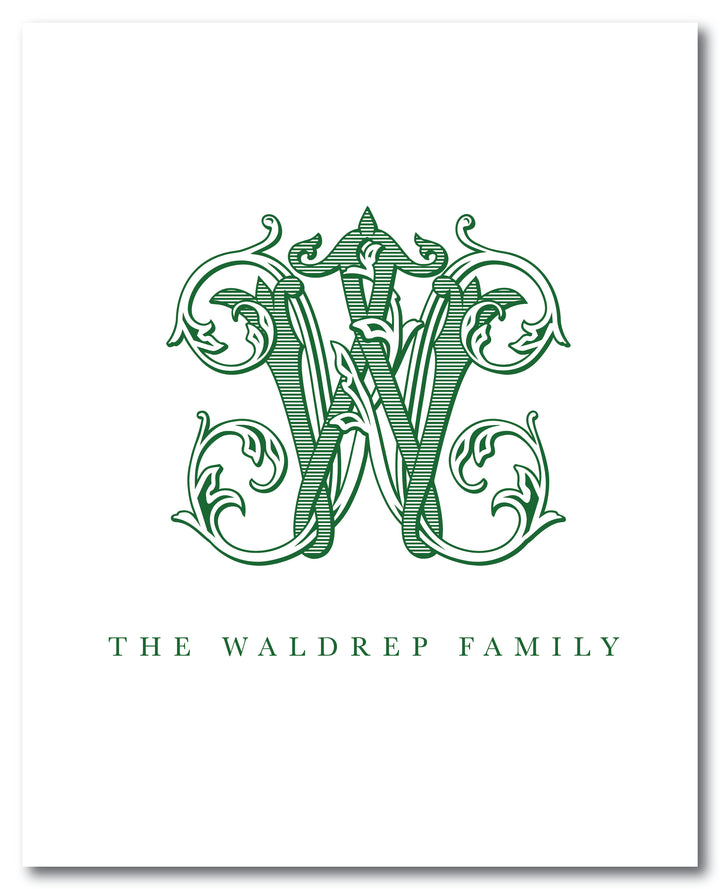 The Waldrep Family Christmas Sign