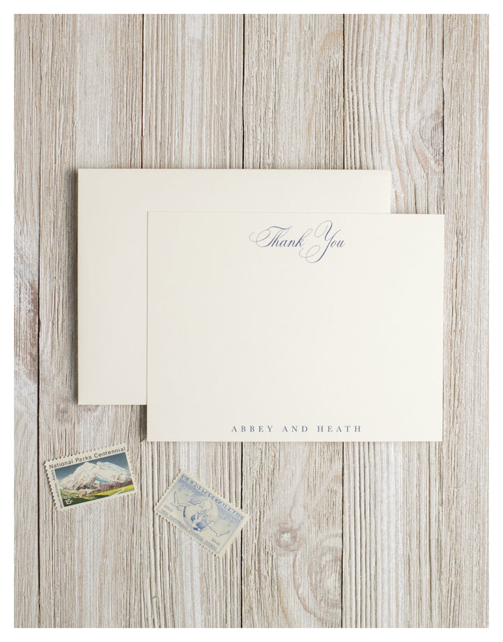 The Donna II Flat Note Card