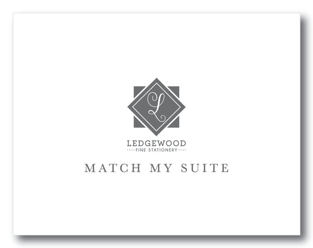 Match My Suite Flat Note Card