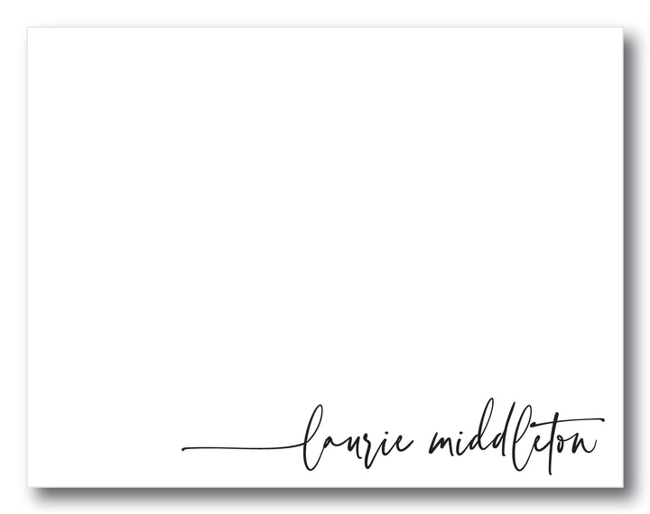 The Laurie Flat Note Card