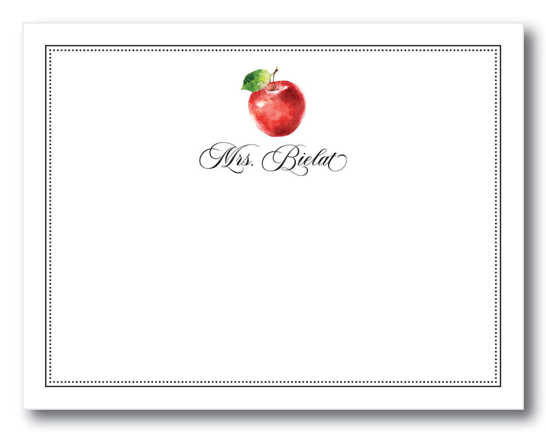 The Mrs. Bielat Flat Note Card