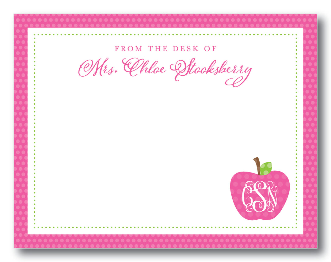 The Mrs. Chloe Flat Note Card