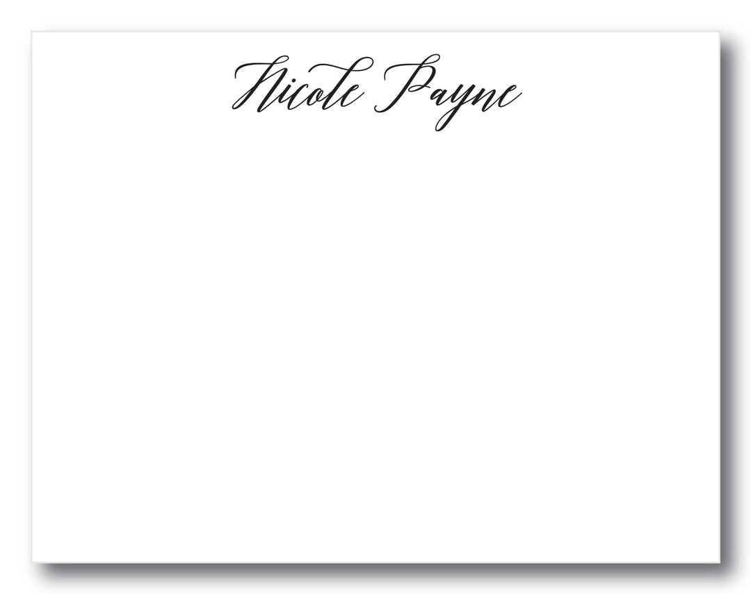 The Nicole Flat Note Card