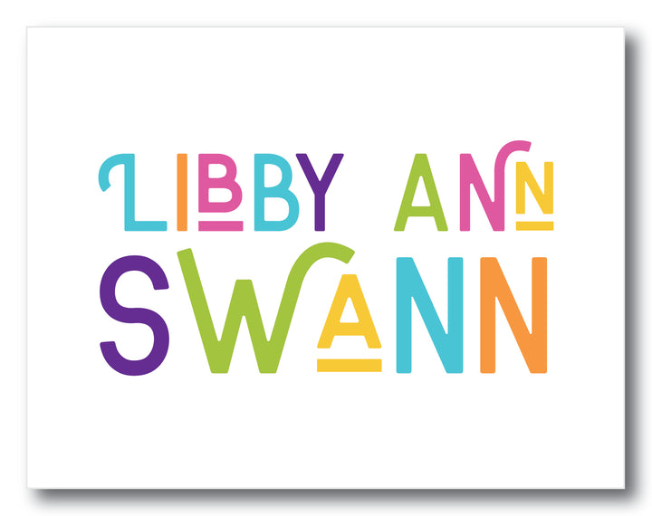 The Libby Ann III Folded Note Card