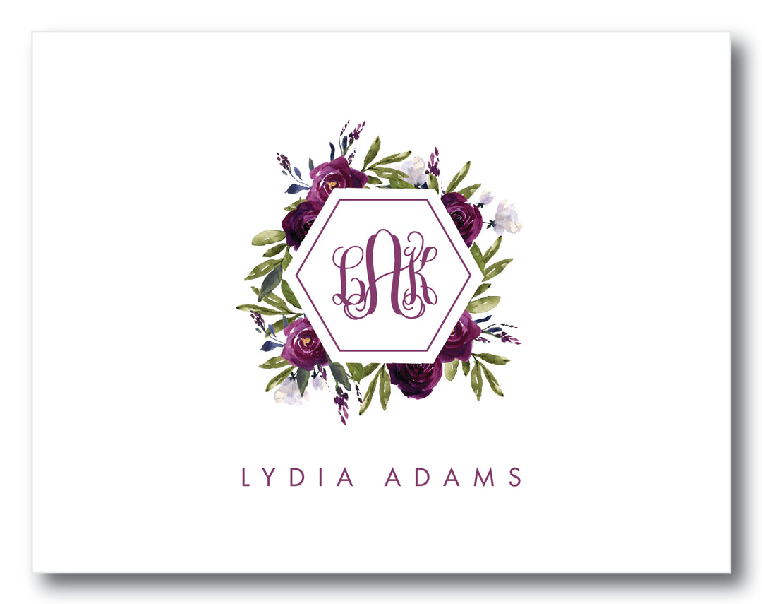 The Lydia Folded Note Card