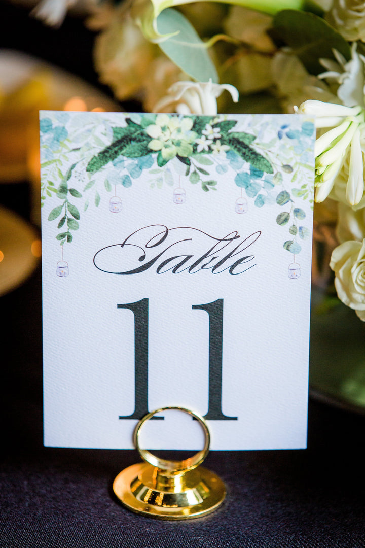 The Melissa Table Number