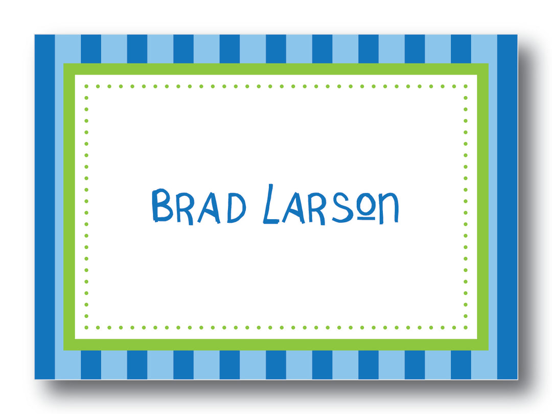 The Brad Laminated Bag Tag