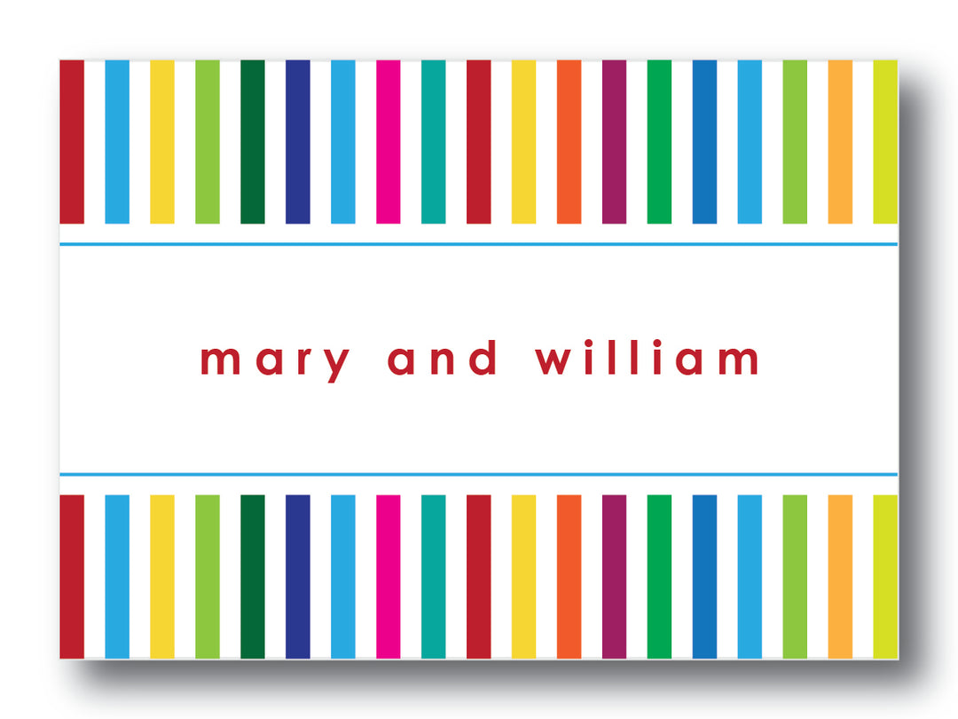 The Mary and William Laminated Bag Tag