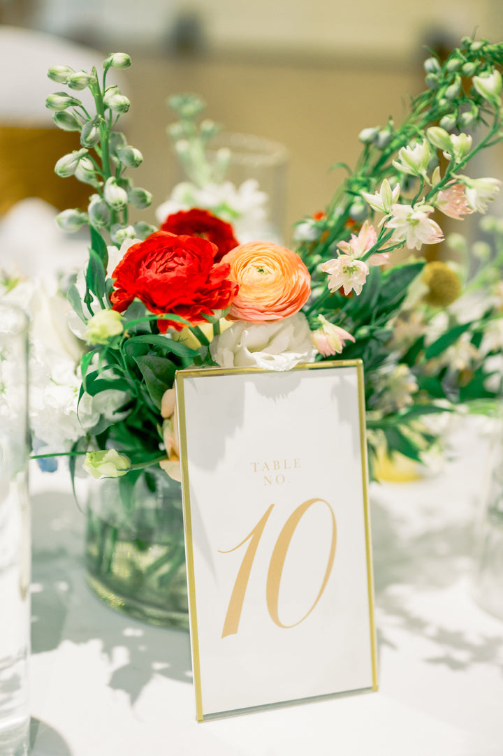 The Leah Table Number