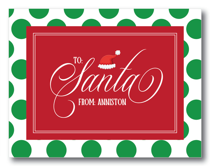 The Anniston Letter to Santa