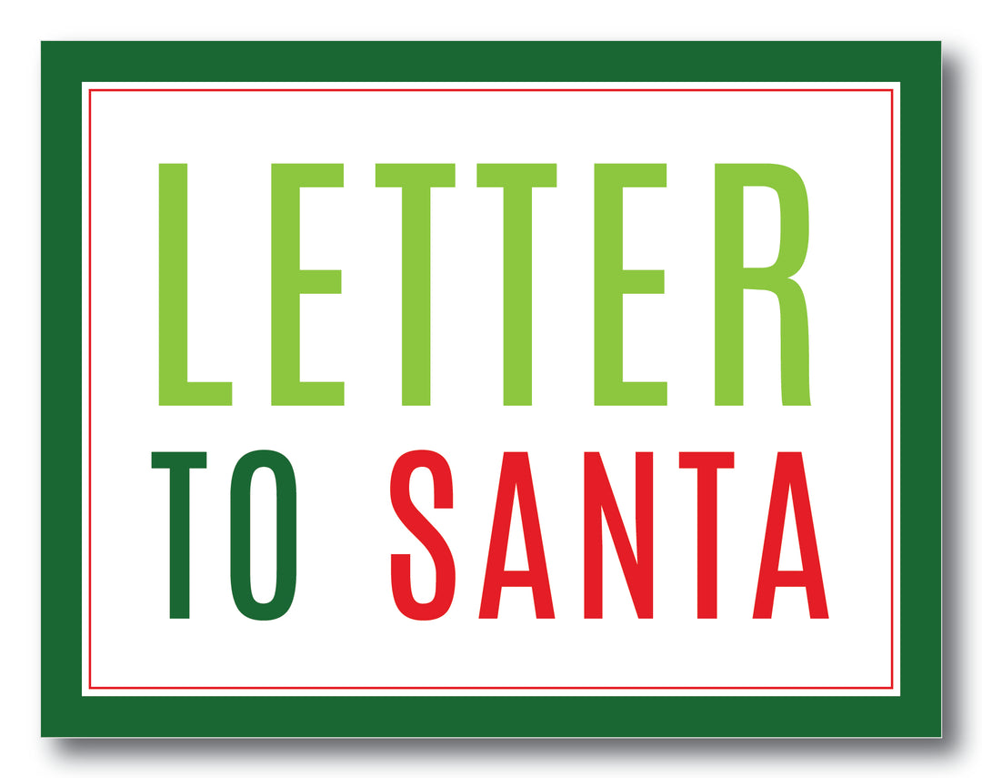 The Buddy Letter to Santa