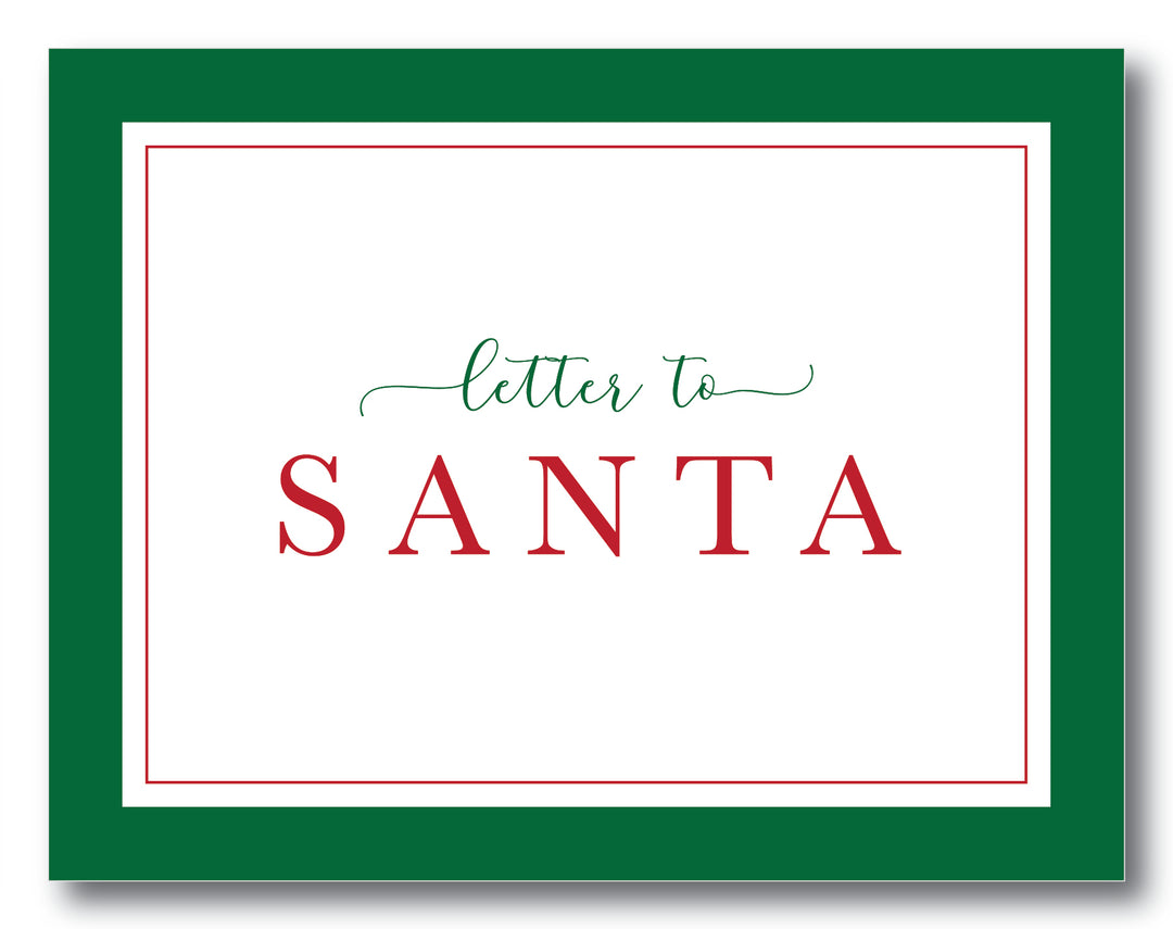 The Mrs. Claus Letter to Santa