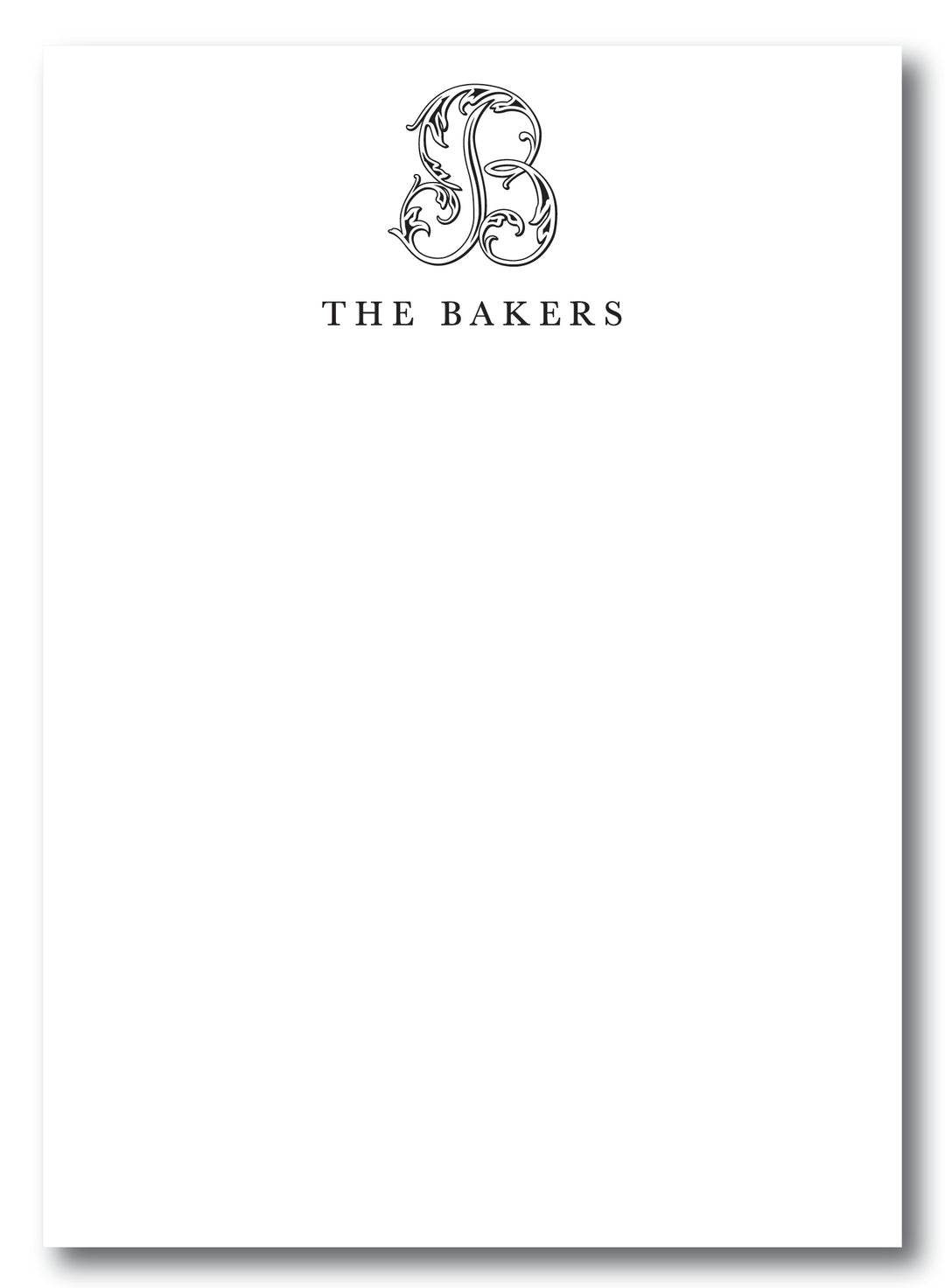 The Baker Notepad