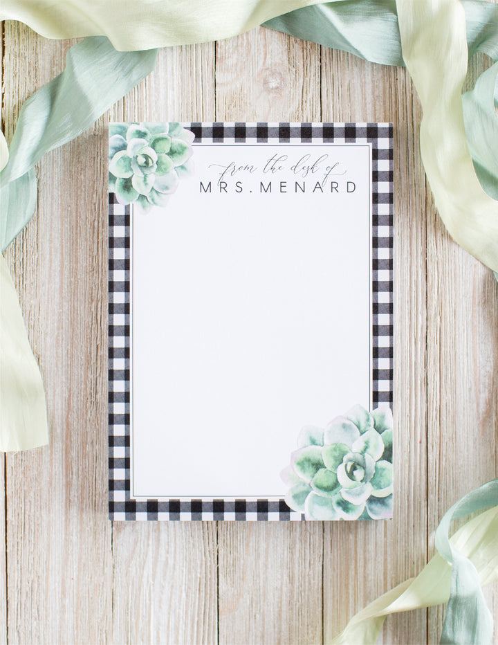 The Mrs. Menard Notepad