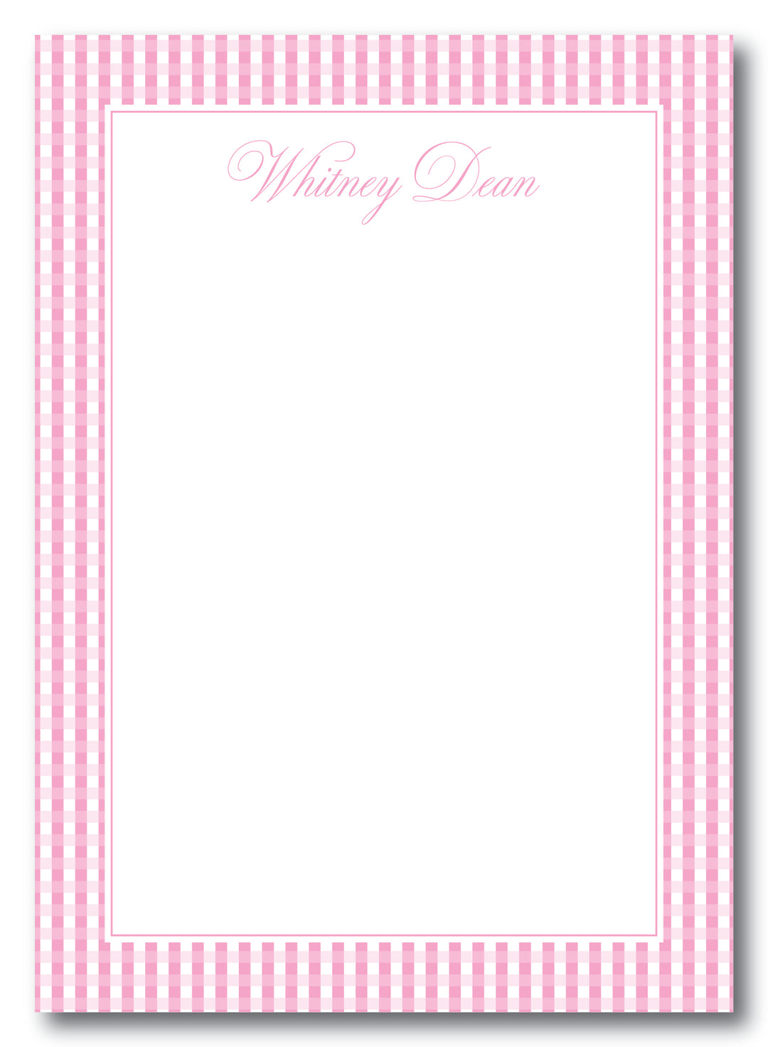 The Whitney Notepad