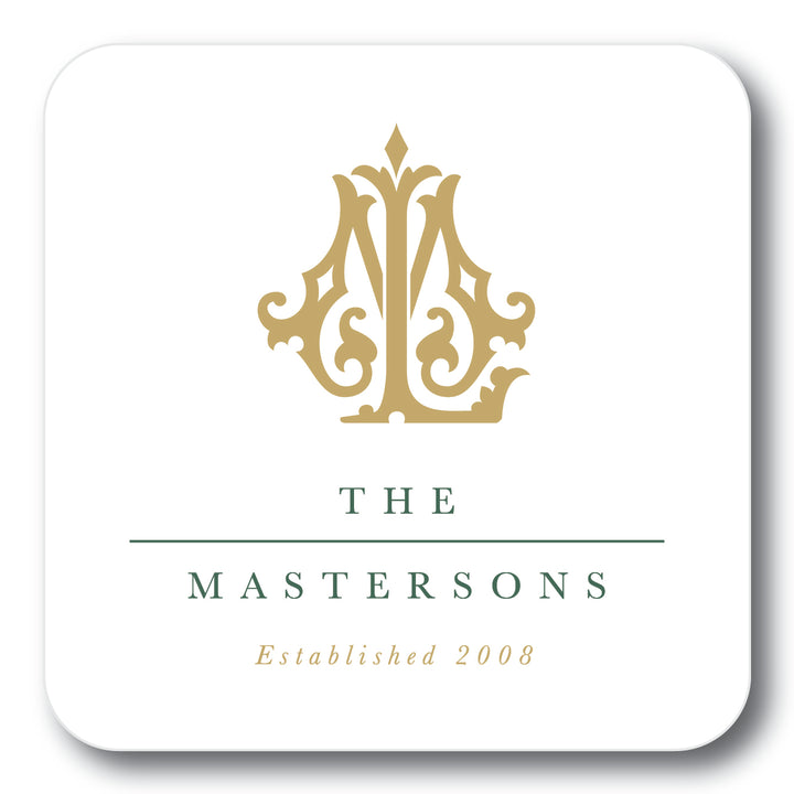The Masterson Personalized Coaster