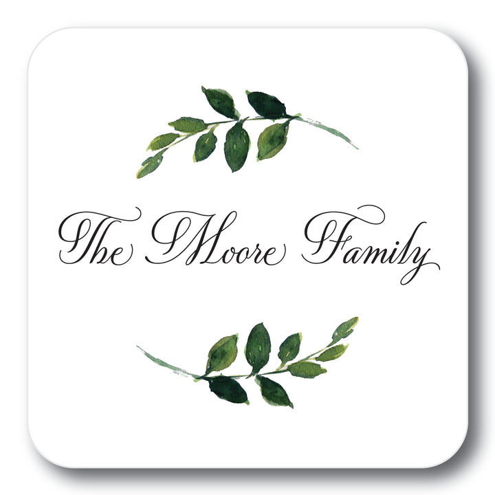 The Moore Family Personalized Coaster