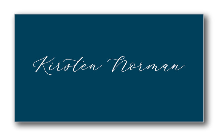 The Kristen II Place Card