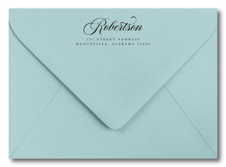 The Robertson Return Address Stamp