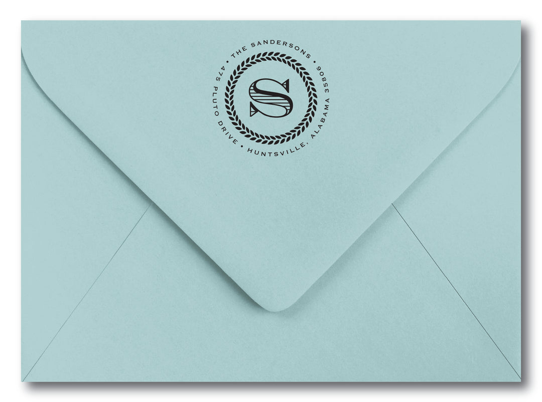 The Sanderson Return Address Stamp