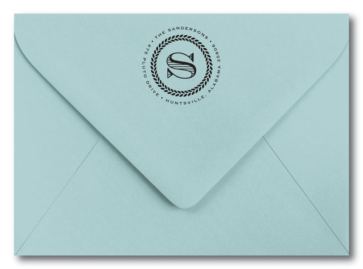 The Sanderson Return Address Stamp