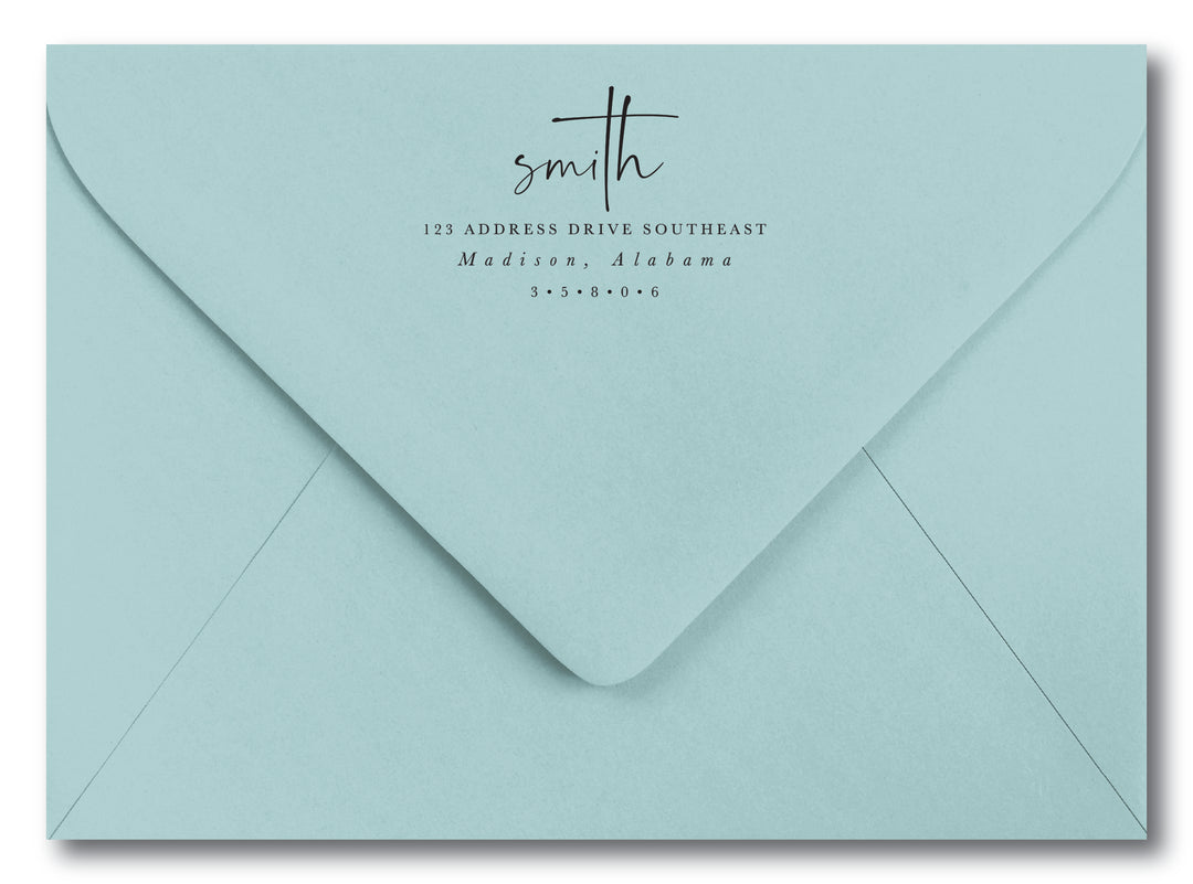 The Smith Return Address Stamp