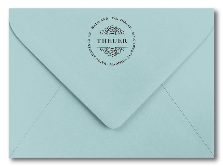 The Theuer II Return Address Stamp