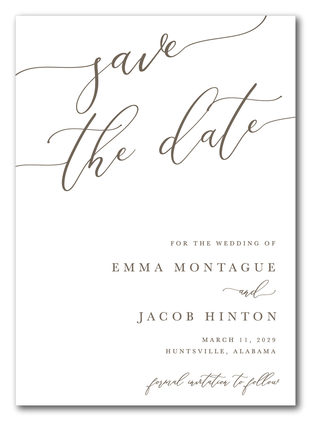 The Emma Save The Date