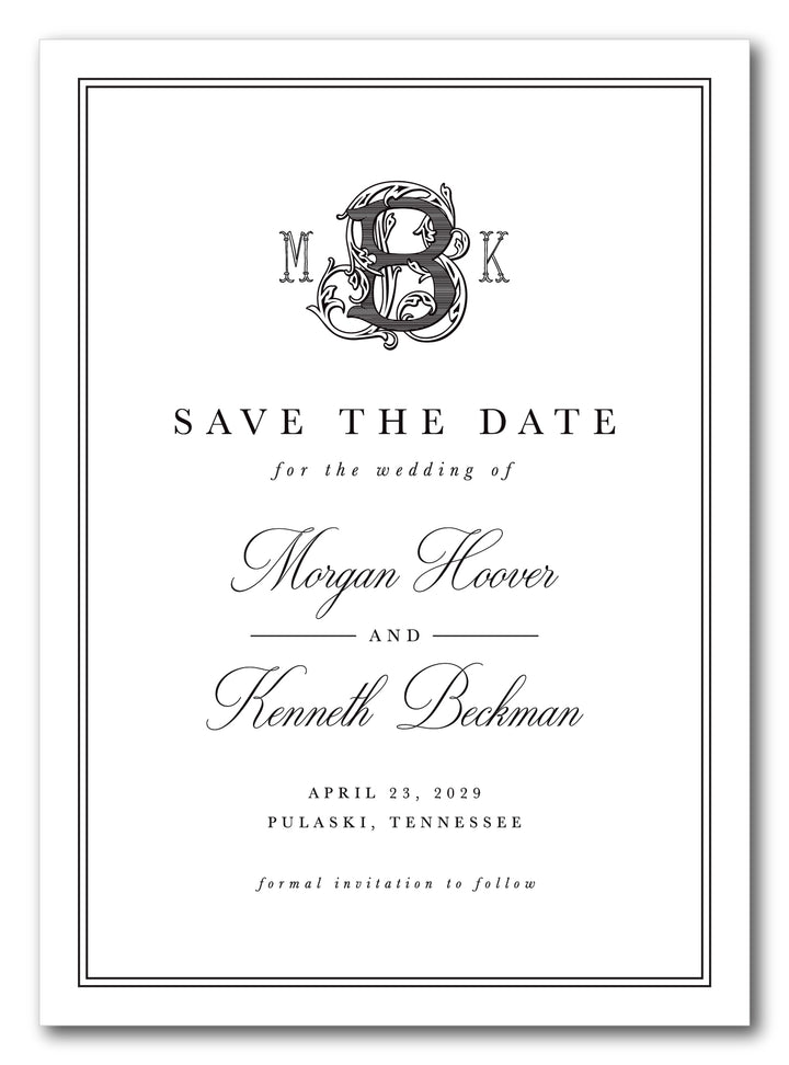 The Morgan Save The Date