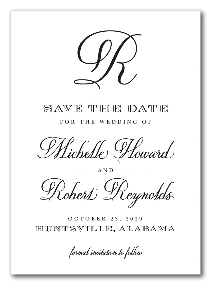 The Single Script Initial Save The Date