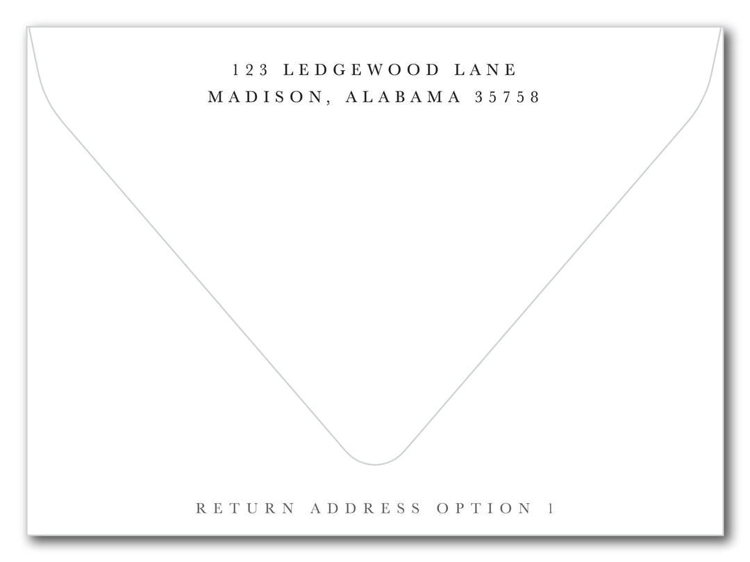 The Chic Monogram Save The Date