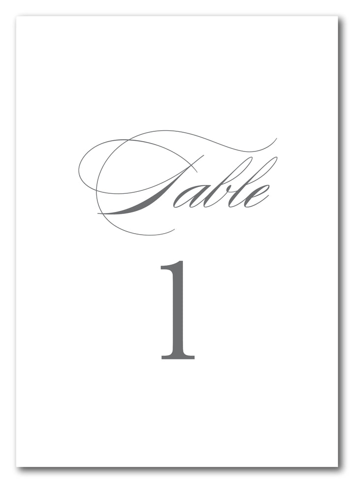 The Riley Table Number