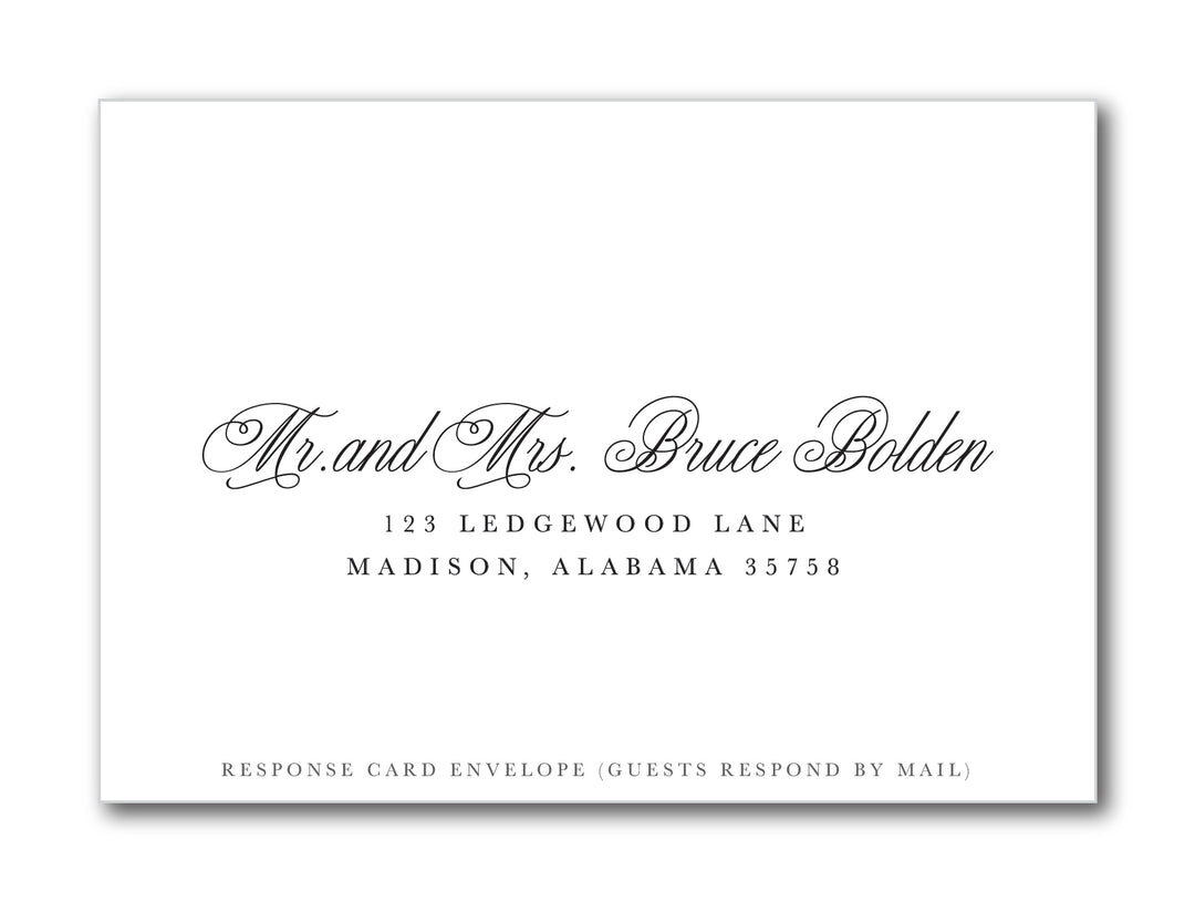 The Brianna Wedding Invitation