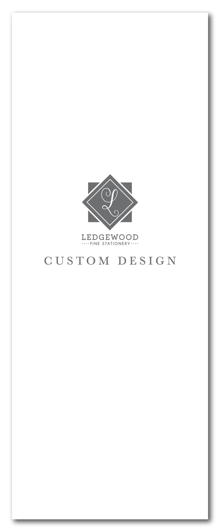 Custom Design Double-Sided Program