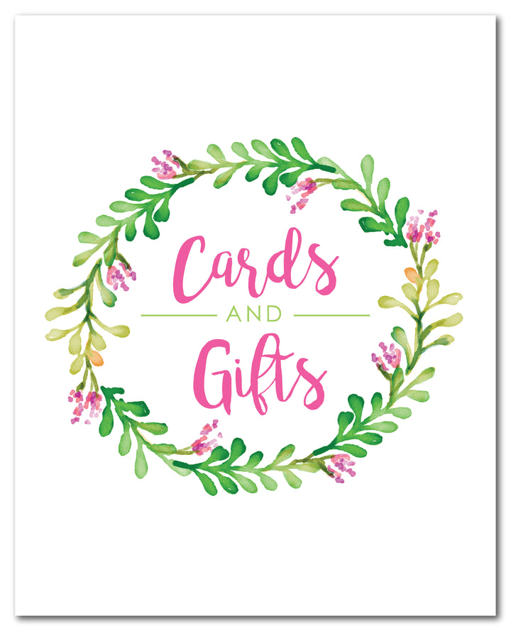 The Chloe Cards and Gifts Sign